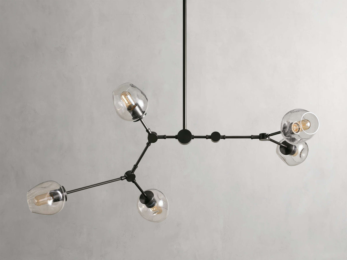Noella Globe Glass Chandelier