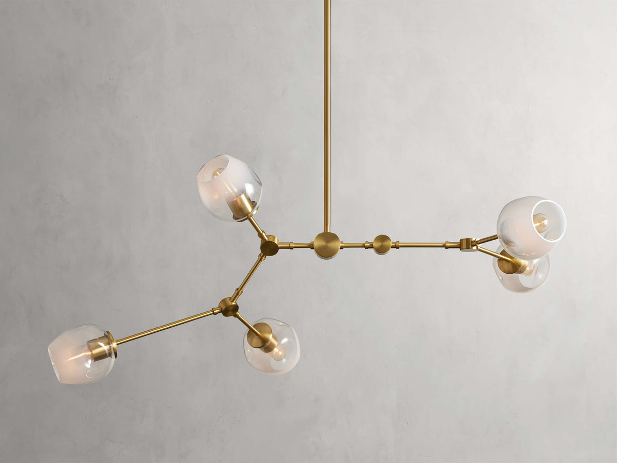 Noella Globe Glass Chandelier