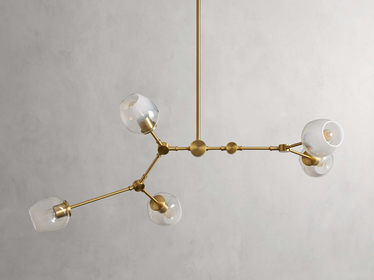 Noella Globe Glass Chandelier