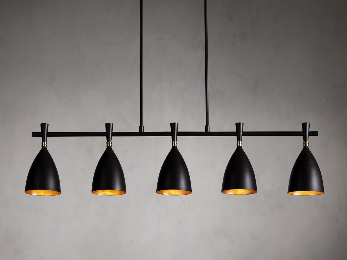 Jacarra Primordial Glow Linear Chandelier