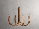 Ravda Woven Rattan Round Chandelier