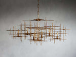Fritz Handcrafted Vintage Linear Chandelier