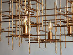 Fritz Handcrafted Vintage Linear Chandelier