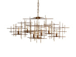 Fritz Handcrafted Vintage Linear Chandelier