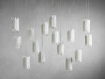 Gianna Selenite Cascade Rectangular Chandelier