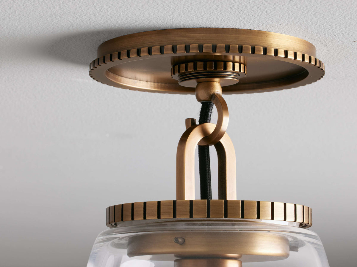 Wescott Modern Cone Flush Mount