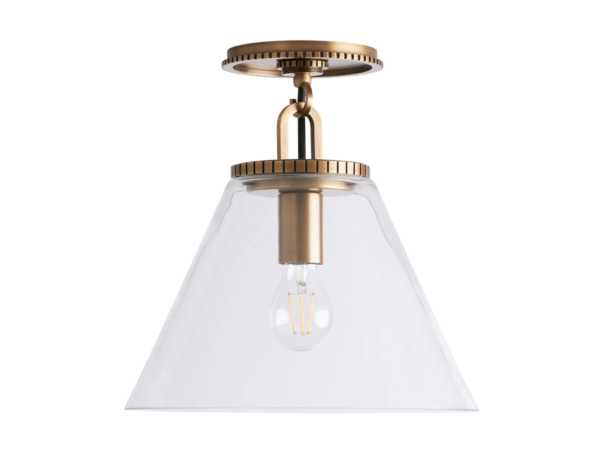 Wescott Modern Cone Flush Mount