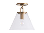 Wescott Modern Cone Flush Mount