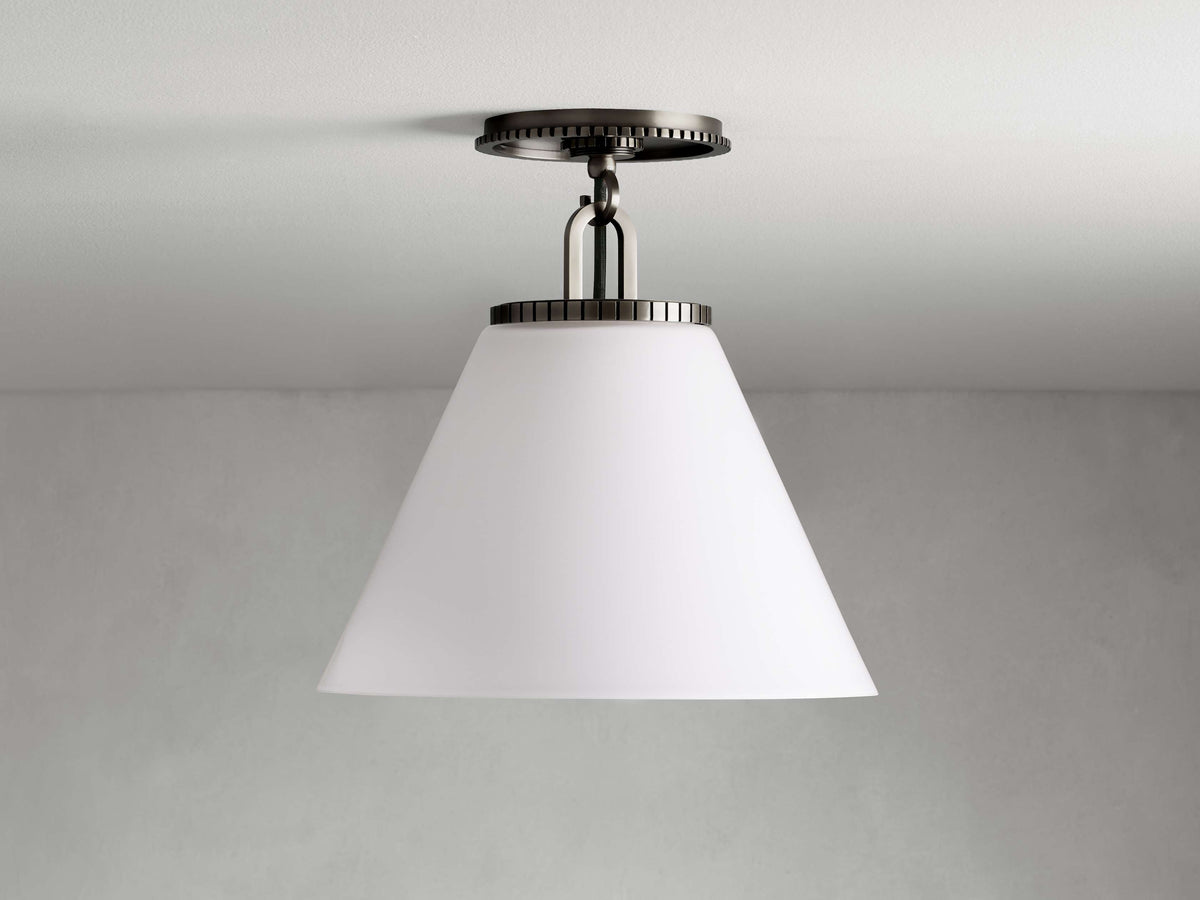 Wescott Modern Cone Flush Mount