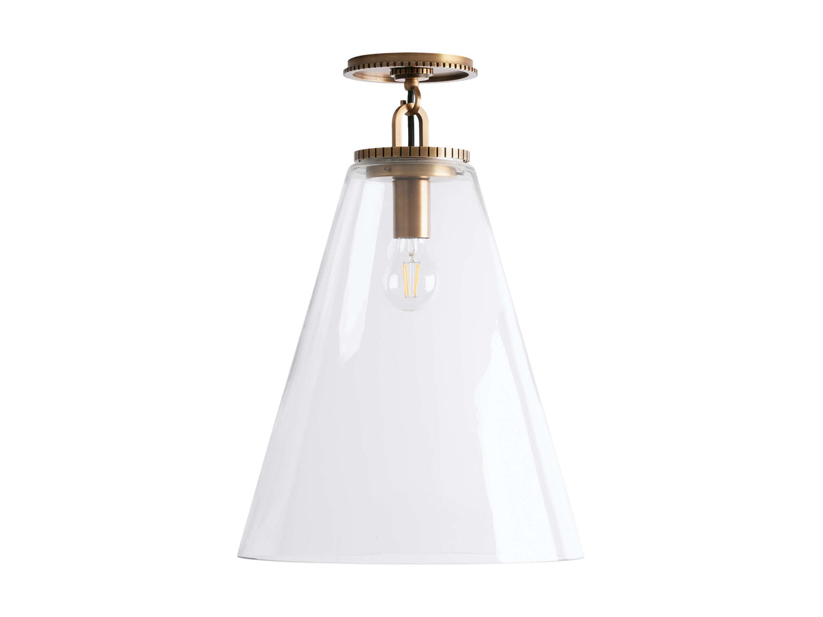 Wescott Modern Cone Flush Mount
