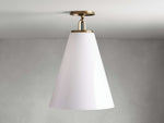 Wescott Modern Cone Flush Mount