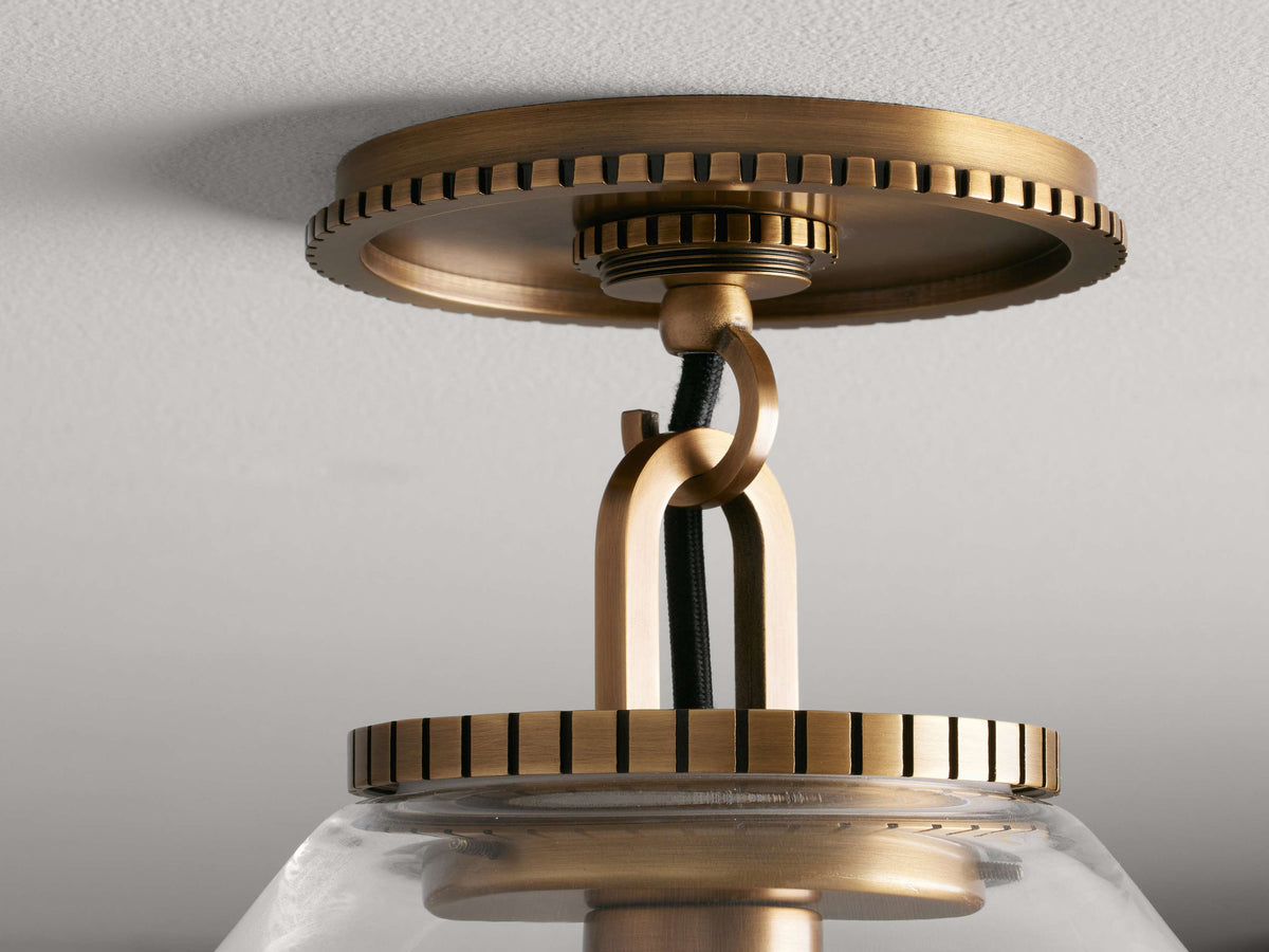 Wescott Modern Cone Flush Mount