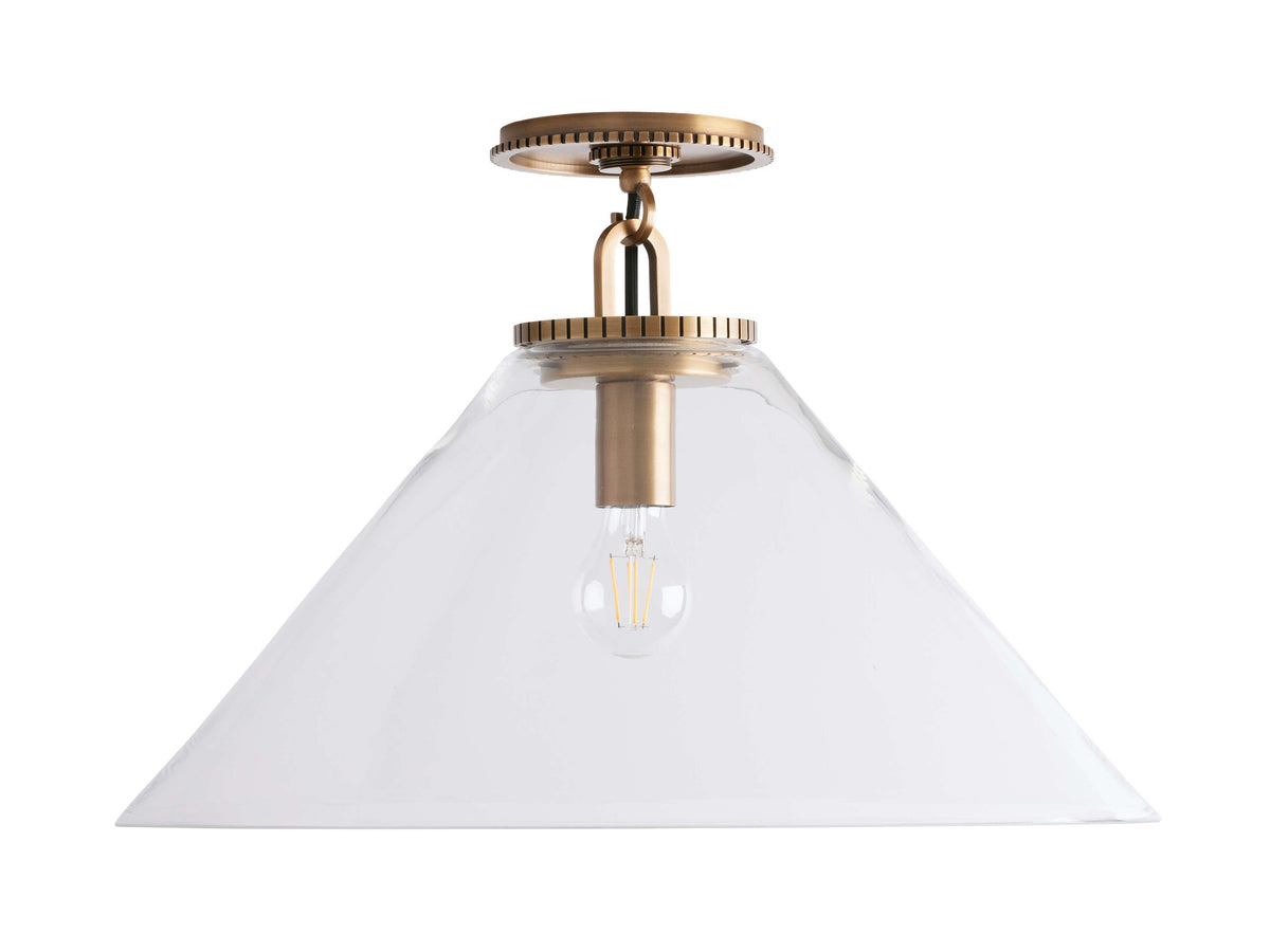 Wescott Modern Cone Flush Mount