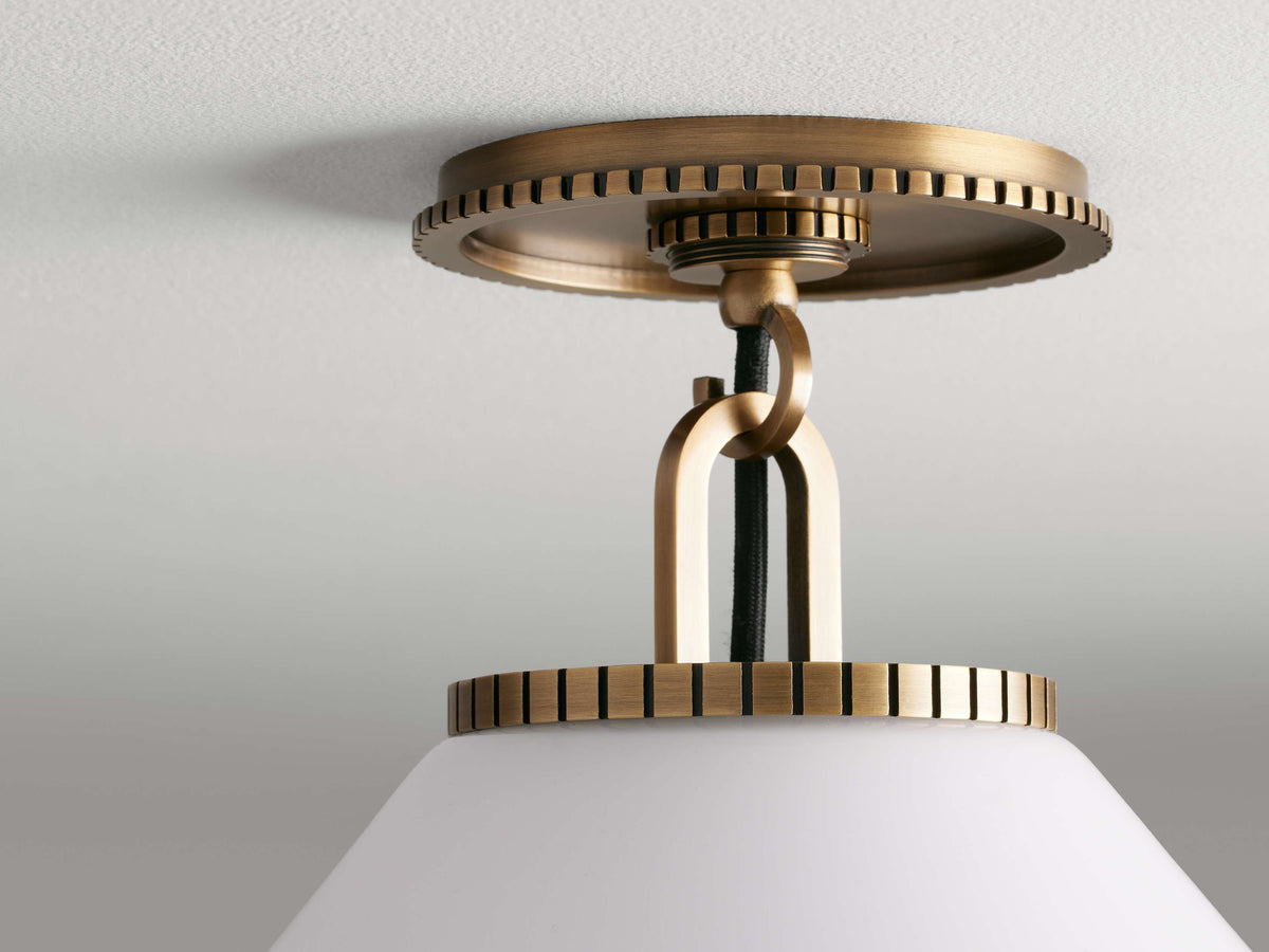 Wescott Modern Cone Flush Mount