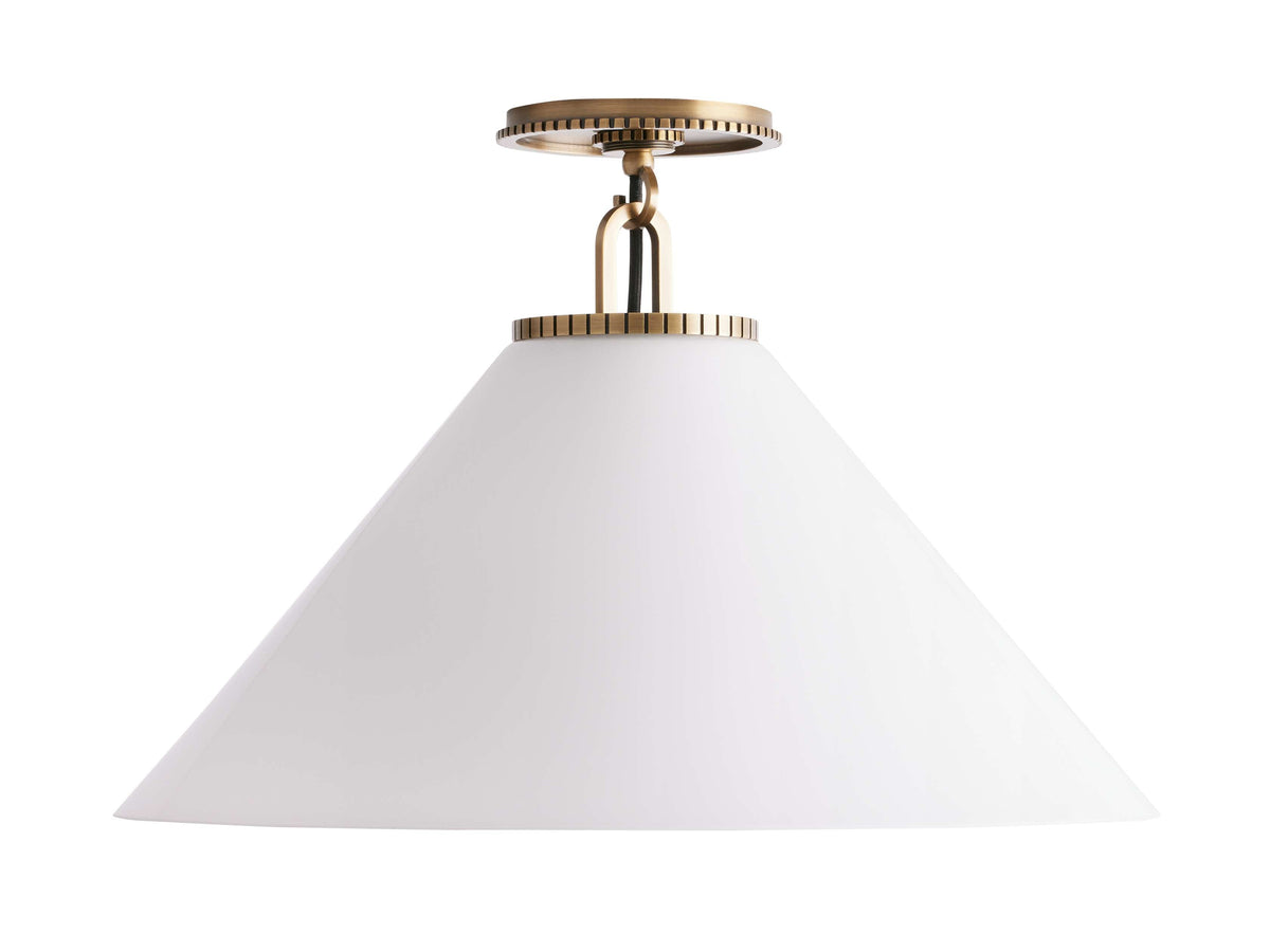 Wescott Modern Cone Flush Mount