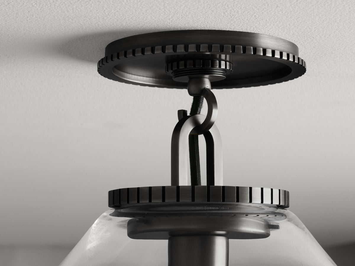 Wescott Modern Cone Flush Mount