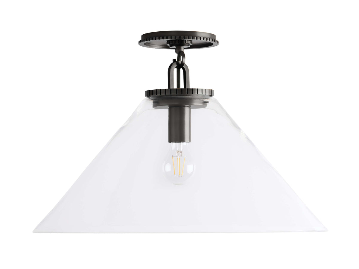 Wescott Modern Cone Flush Mount