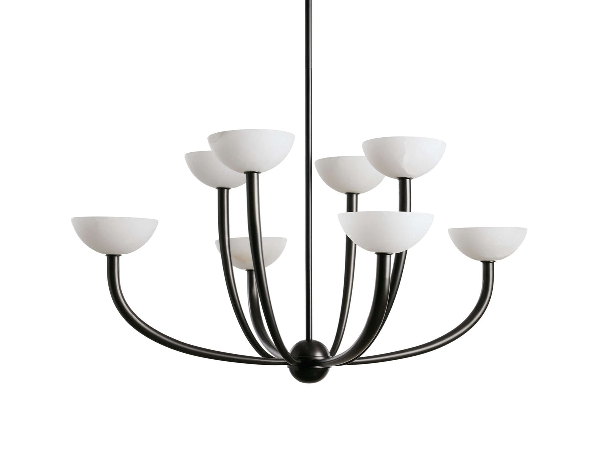 Saguaro Alabaster Patina Chandelier