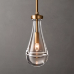Rain Aura Glass Pendant Light