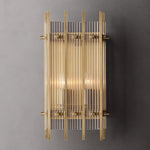 San Marco Vintage Glass Rectangle Wall Sconce