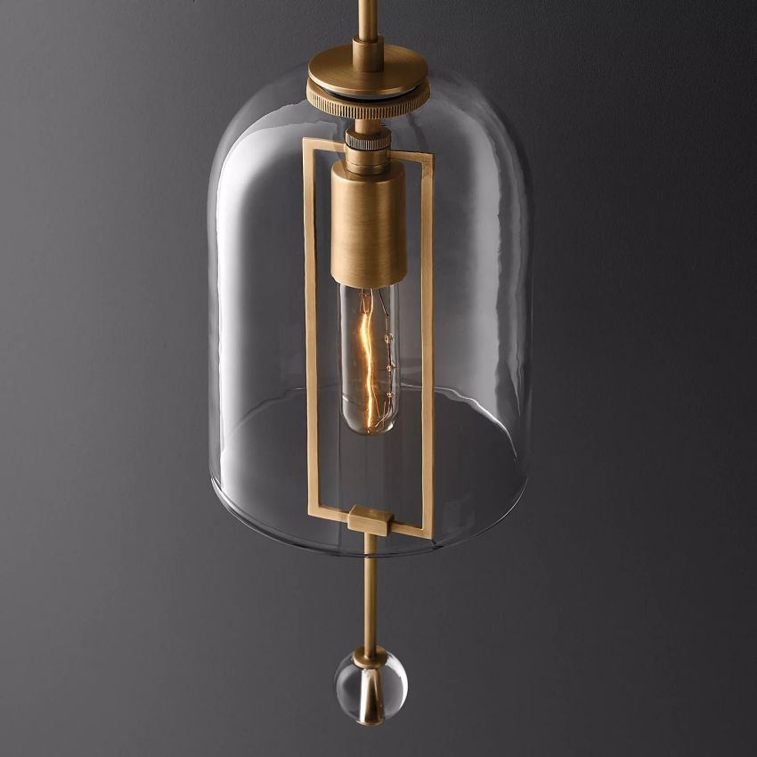 Fulcrum Blown Glass Pendant Light