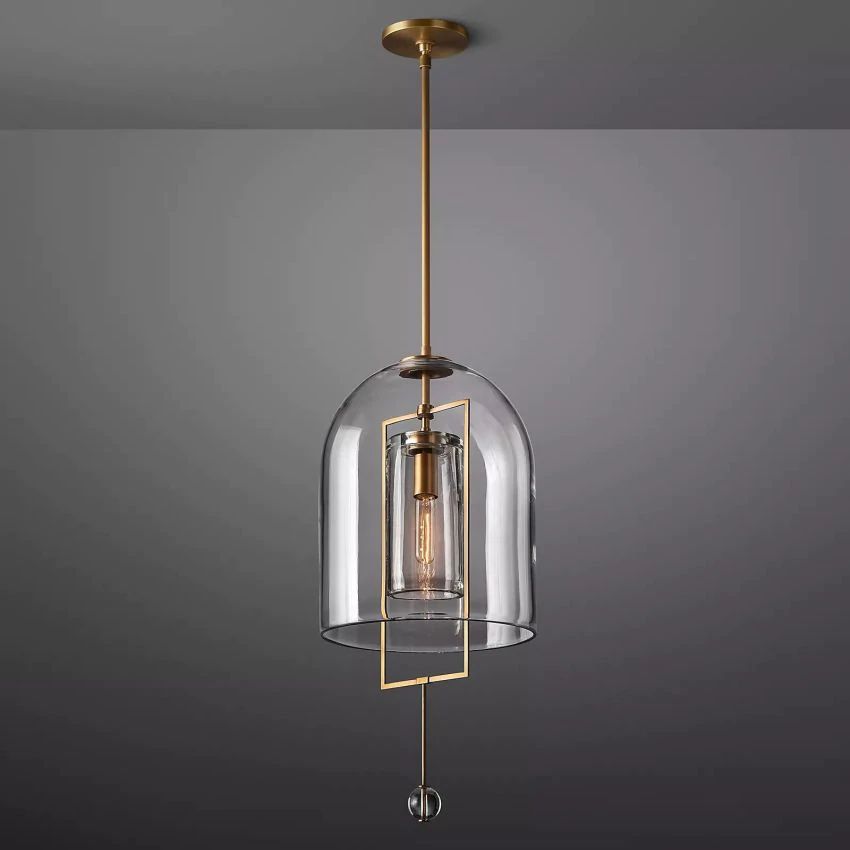 Fulcrum Blown Glass Pendant Light