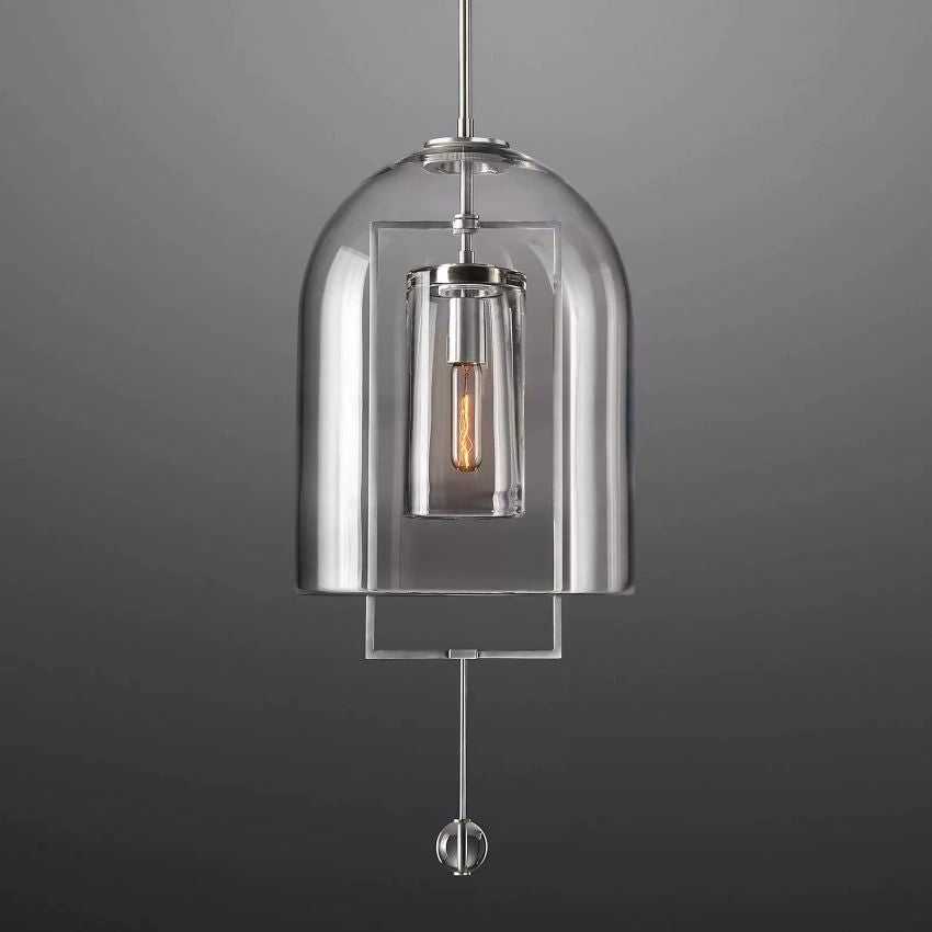 Fulcrum Blown Glass Pendant Light