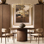 Arcachon Gear Crystal Two-Tier Round Chandelier 60"