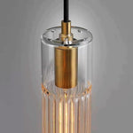 Vallon Channel Glass Pendant Light