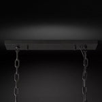 Harlow Faceted Crystal Rectangle Chandelier 62"