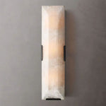 Harlow Faceted Calcite Linear Wall Sconce