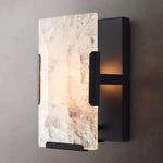 Harlow Faceted Calcite Wall Sconce