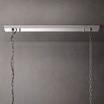 Harlow Faceted Calcite Rectangle Chandelier 42"