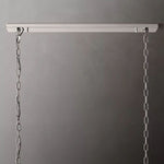 Harlow Faceted Crystal Rectangle Chandelier 62"