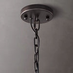 Harlow Faceted Calcite Round Chandelier 43"