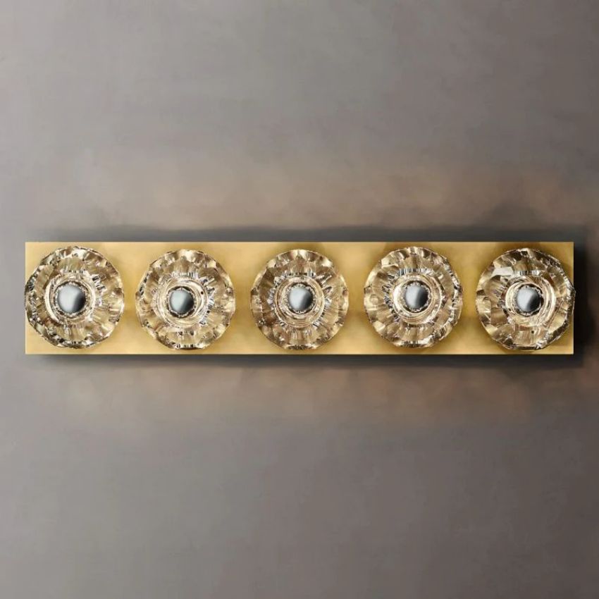 Boule De Crystal Linear Wall Sconce