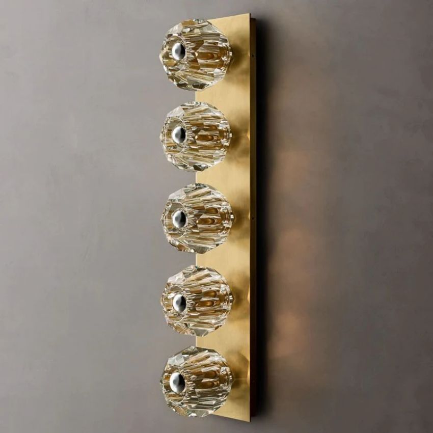 Boule De Crystal Linear Wall Sconce