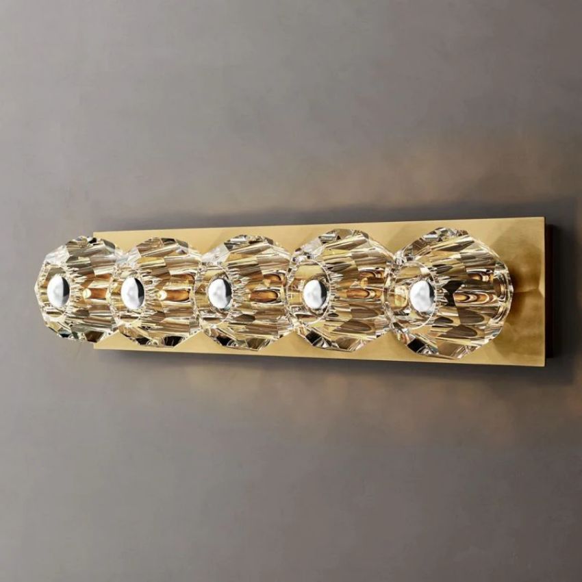 Boule De Crystal Linear Wall Sconce