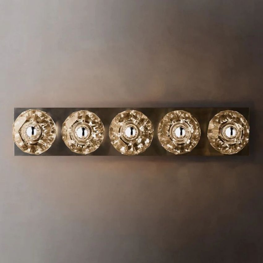 Boule De Crystal Linear Wall Sconce