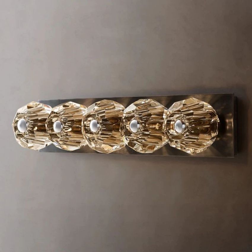 Boule De Crystal Linear Wall Sconce