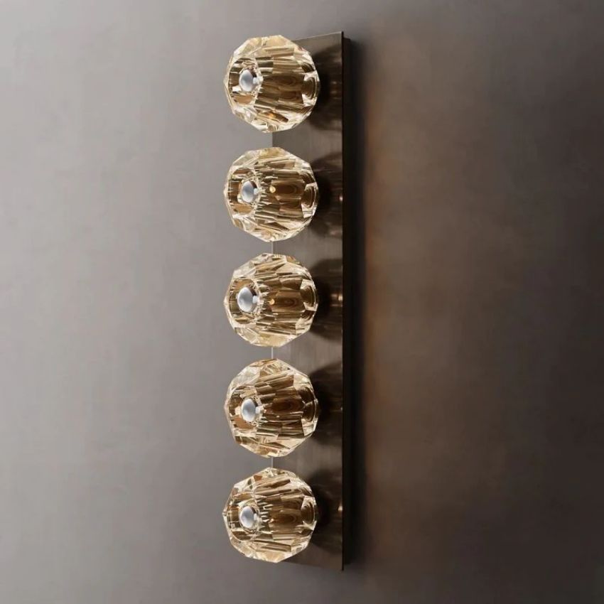 Boule De Crystal Linear Wall Sconce