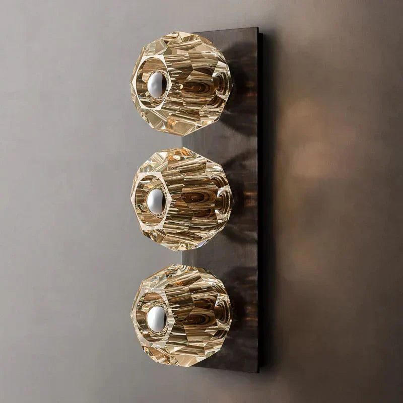 Boule De Crystal Linear Wall Sconce