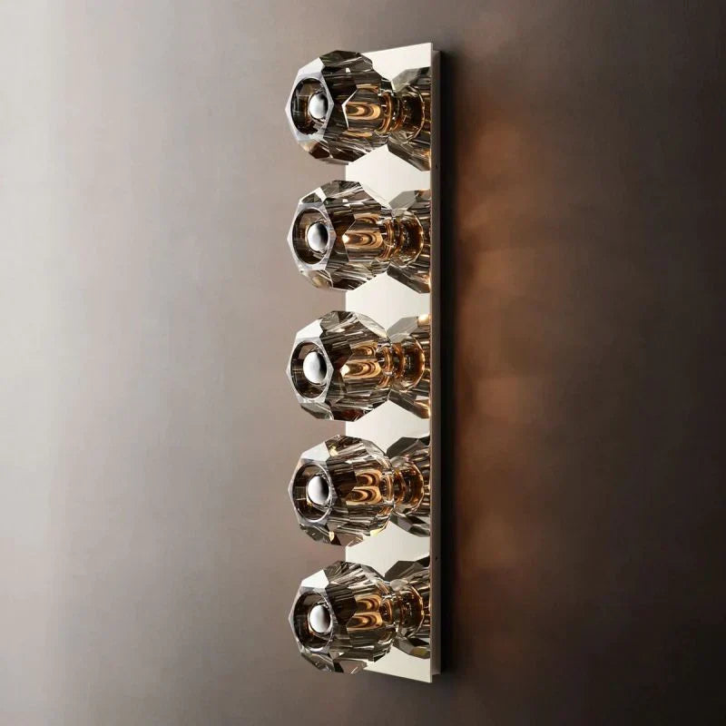 Boule De Crystal Linear Wall Sconce