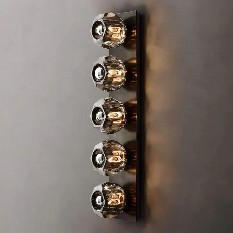 Boule De Crystal Linear Wall Sconce