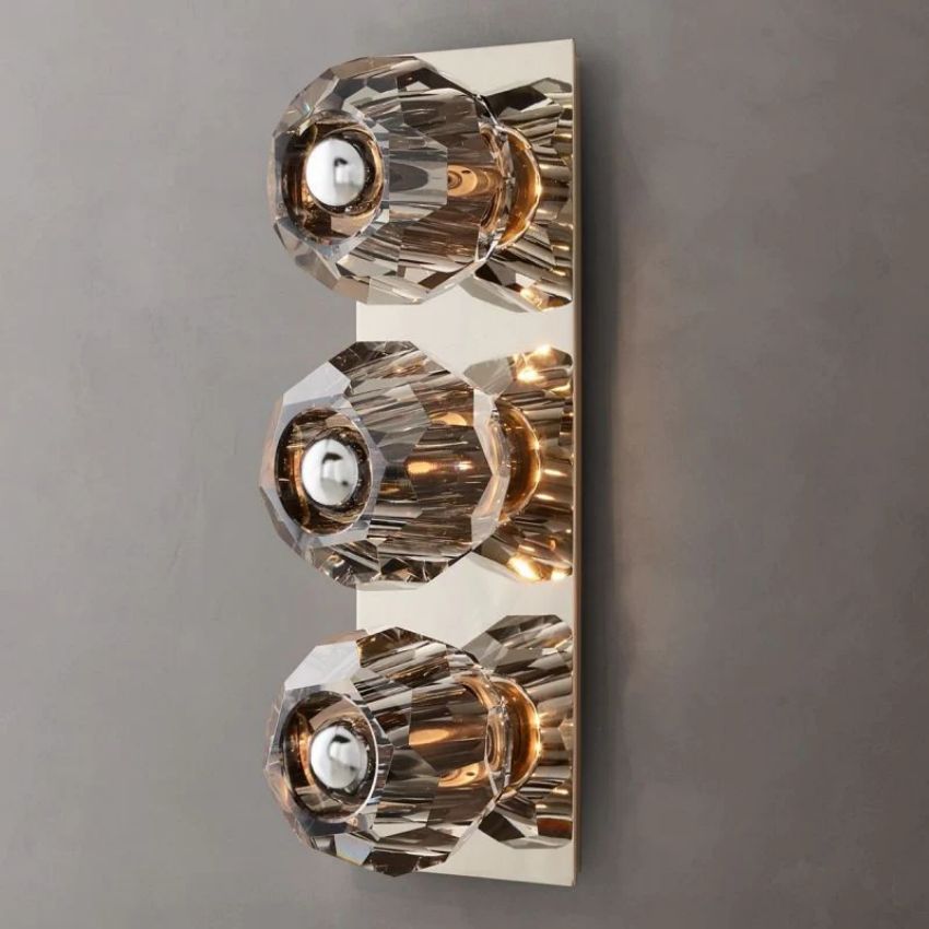 Boule De Crystal Linear Wall Sconce
