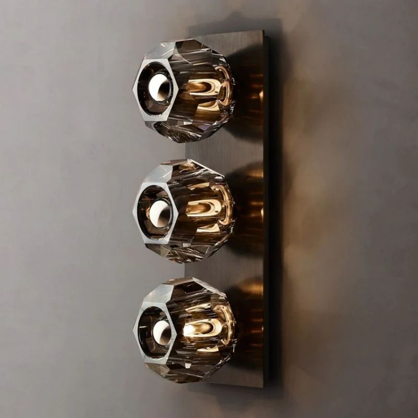 Boule De Crystal Linear Wall Sconce
