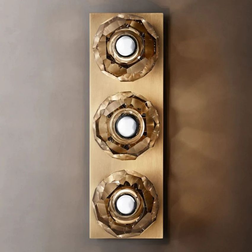 Boule De Crystal Linear Wall Sconce