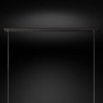 Ravelle Luxe Glass Linear Chandelier 73"