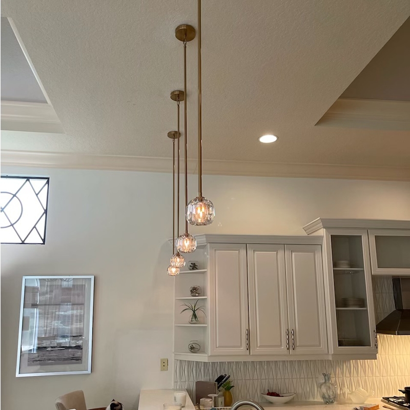 Boule De Crystal Pendant Light