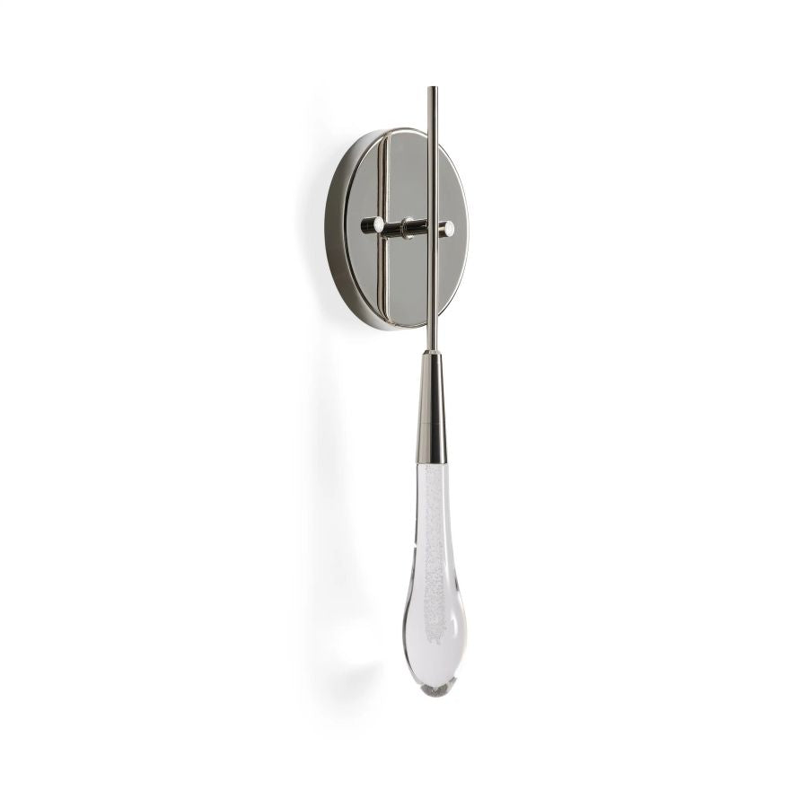 Soltaire Raindrop Glass Wall Sconces